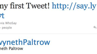 Gwyneth Paltrow Joins Twitter